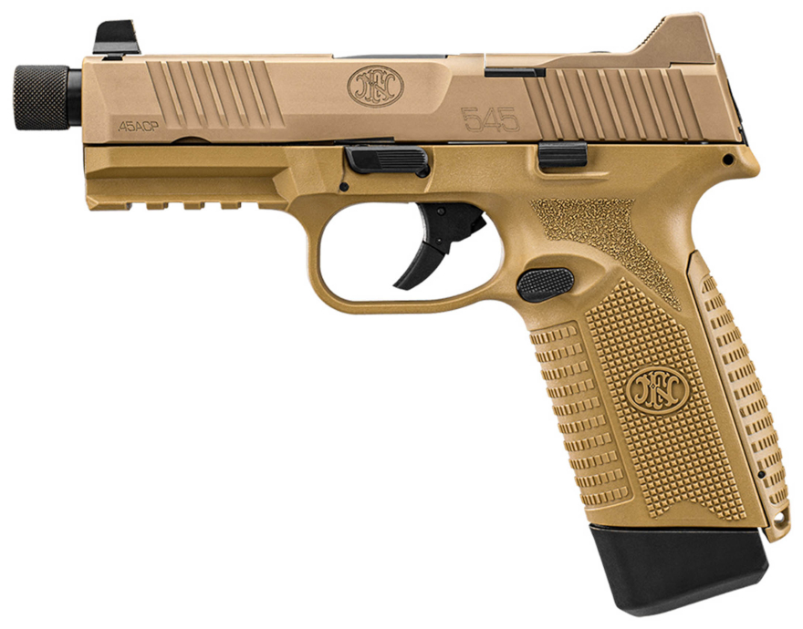 Pistolet FN Herstal 545 Tactical 45 ACP FDE/FDE