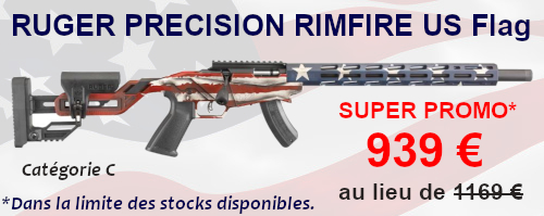 SUPER PROMO Ruger Precision Rimfire US Flag - Cliquez ici