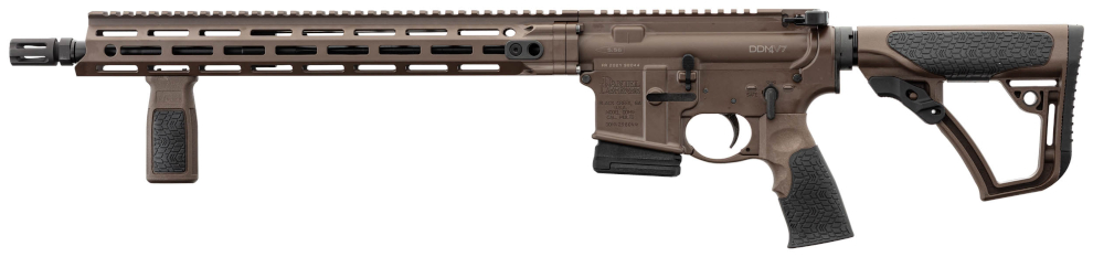 Carabine DANIEL DEFENSE AR15 DDM4 V7 Milspec canon 16'' cal. 5.56 Bronze