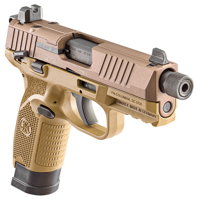 Pistolet FN Herstal 22 LR FN 502 Tactical FDE