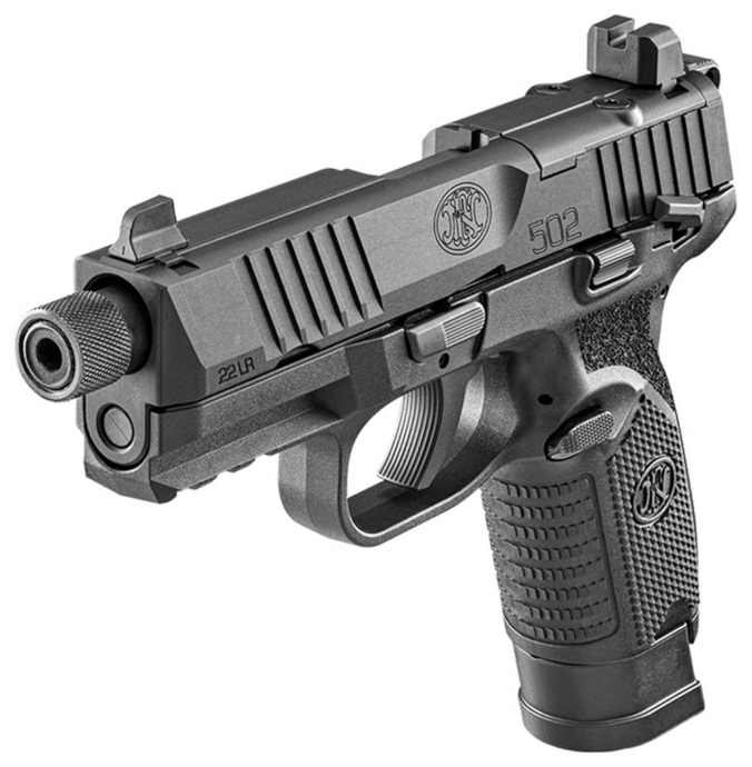 Pistolet FN Herstal 22 LR FN 502 Tactical noir