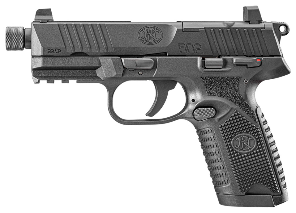 Pistolet FN Herstal 22 LR FN 502 Tactical noir